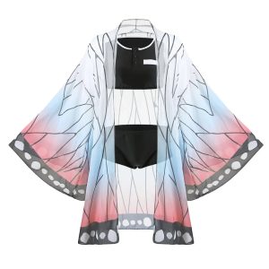 Cosplay Shinobu Kocho Costume de bain Demon Slayer