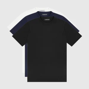 TS004 -  Slim Fit Luxe T-Shirt 3 Pack - Mixed