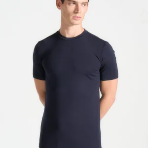 TS003 - Fitted Luxe T-Shirt - Navy