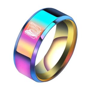Bague Attack on Titan Multi couleur – Accessoires Manga