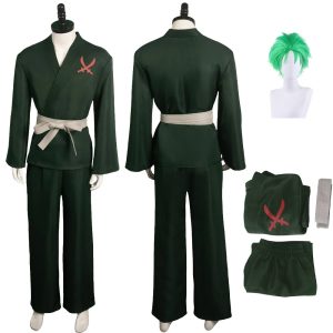 Cosplay Roronoa Zoro Kimono Judo
