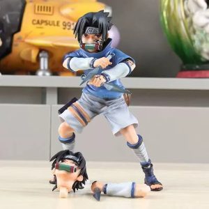Figurine Sasuke Uchiha Naruto – Statue Articulée 18,5 cm