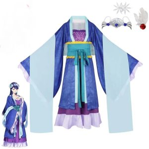 Costume Cosplay Maomao – Robe Lihua Bleue – The Apothecary Diaries
