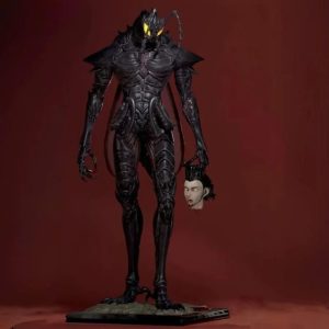 Figurine Ant King 15 cm – Solo Leveling | Version Non Peinte en Résine avec Tête Humaine