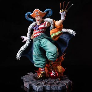 Figurine Buggy One Piece – Le Clown Pirate Dynamique 24 cm
