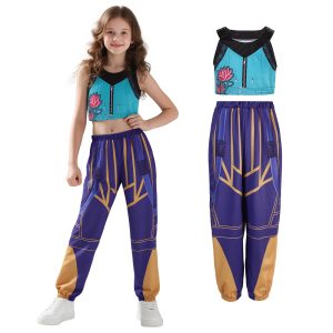 Costume Zoey K-pop Demon Hunters – Tenue Cosplay Enfant Fille