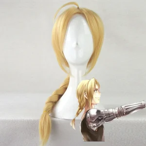 Perruque Edward Elric Cosplay Fullmetal Alchemist