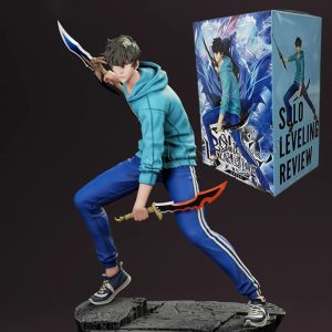 Figurine Sung Jinwoo Solo Leveling 17 cm – Modèle Collector avec Boîte Officielle