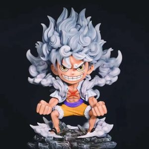 Figurine Luffy Gear 5 One Piece 22 cm – Modèle Collector en PVC Premium