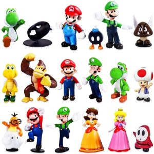 Ensemble De Figurine Super Mario