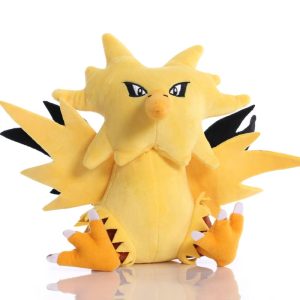 Peluche Pokemon Peluche Zapdos Jaune électrique